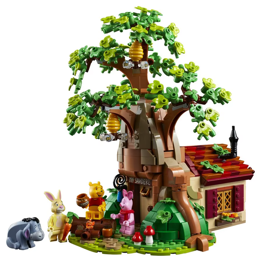 *NEW* 21326 MOC Winnie Treehouse w/ 5 Mini Figures Building Blocks 1265pcs IDEAS