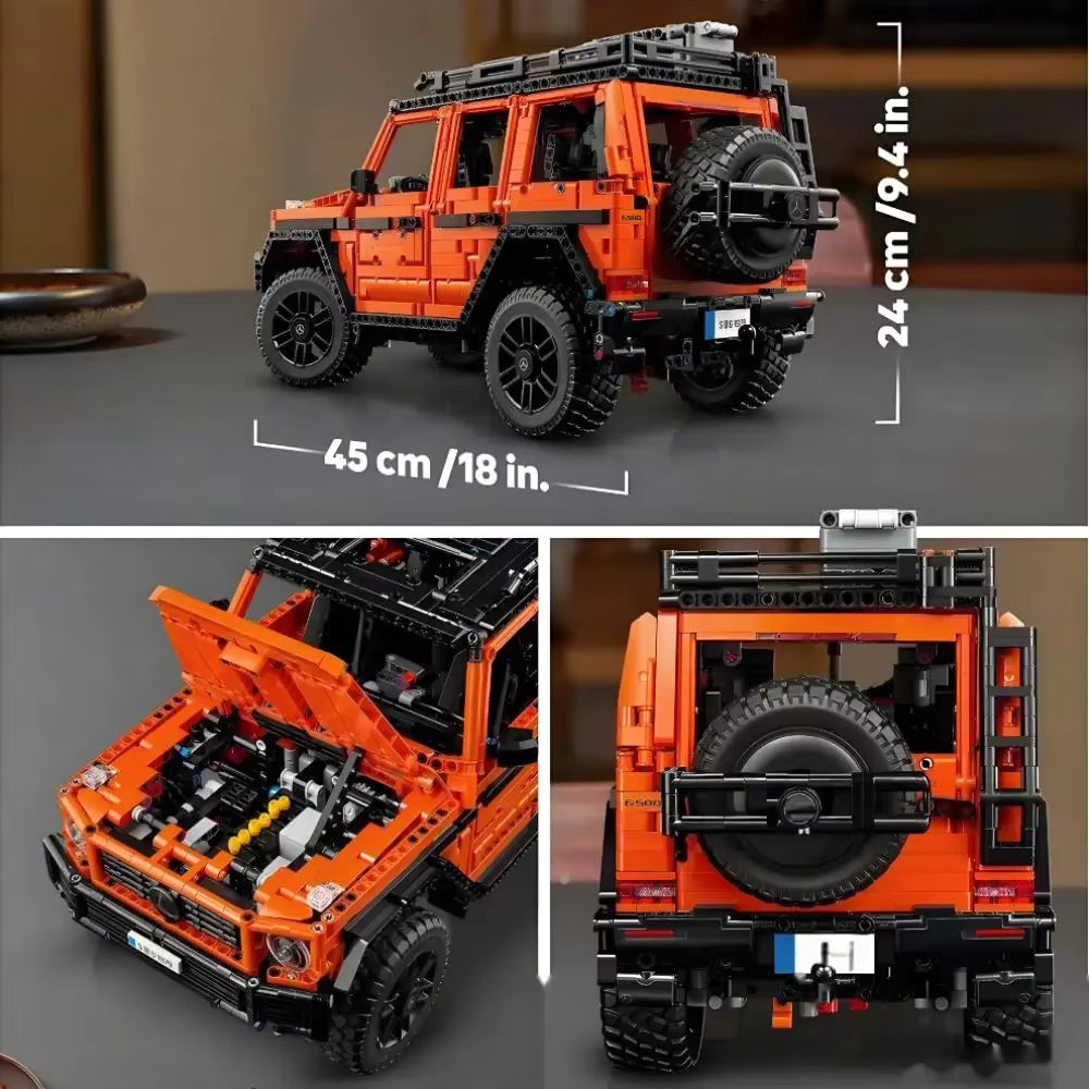 42177 MOC Mercedes-Benz G 500 PROFESSIONAL Line Building Block 2891pcs Technic