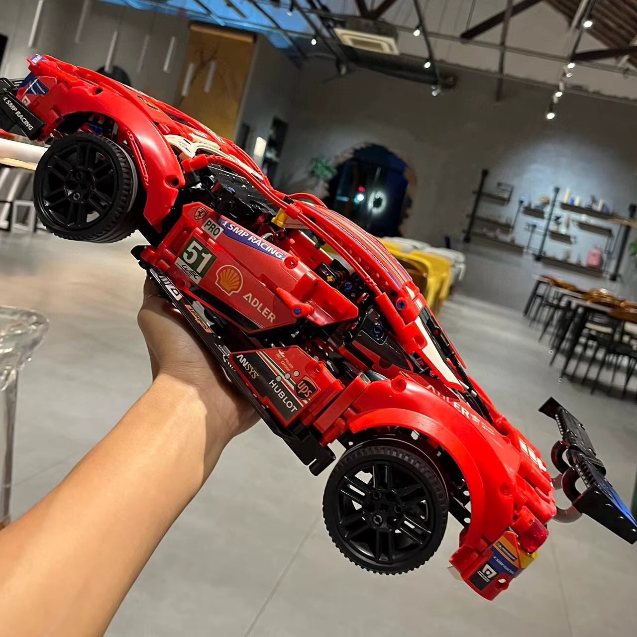 42125 MOC Ferrari 488 GTE “AF Corse #51” Technic 1684 pcs