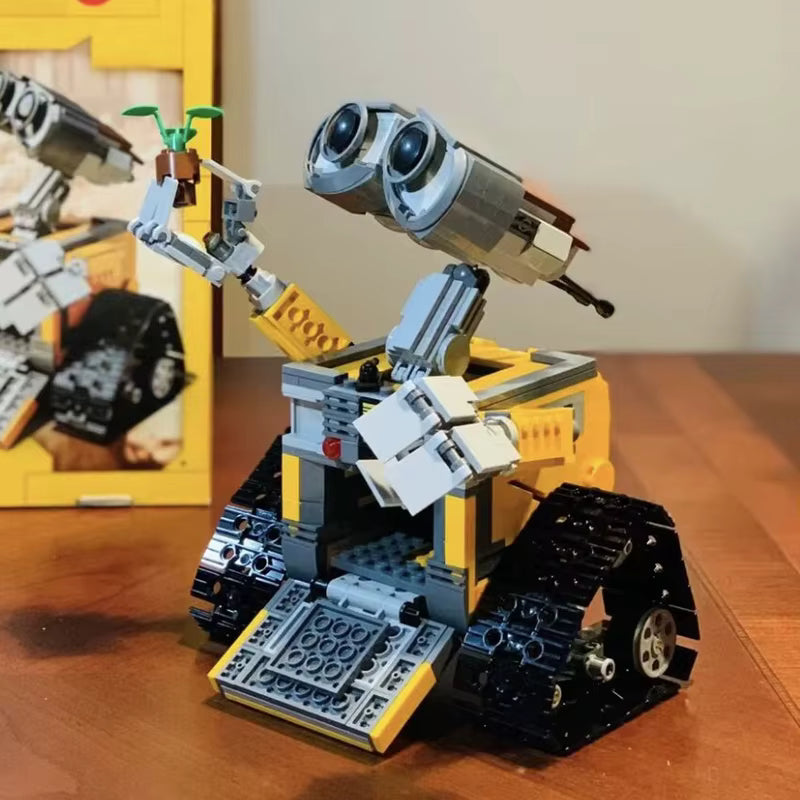 21303 MOC WALL•E Building Blocks Ideas 676pcs Boxed Edition