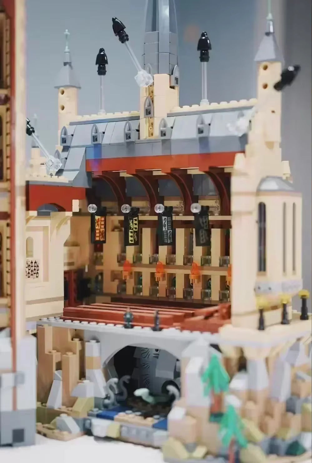 71043 MOC Hogwarts Castle Building Blocks Harry Potter 6020pcs