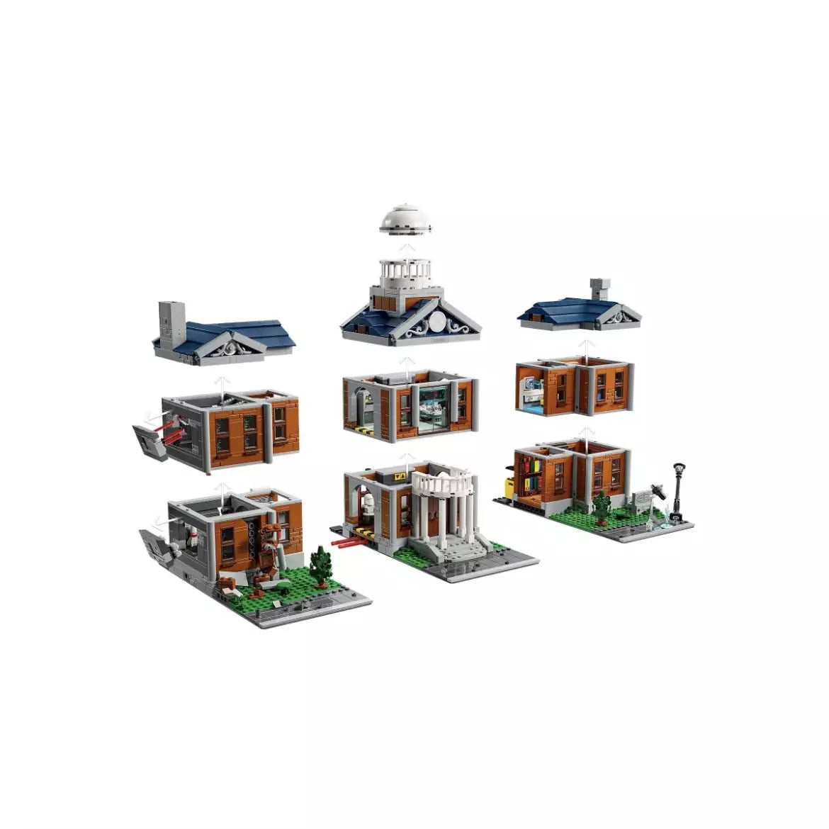 76294 MOC X-Men: The X-Mansion with 10 Mini Figures Building Blocks Marvel 3093pcs