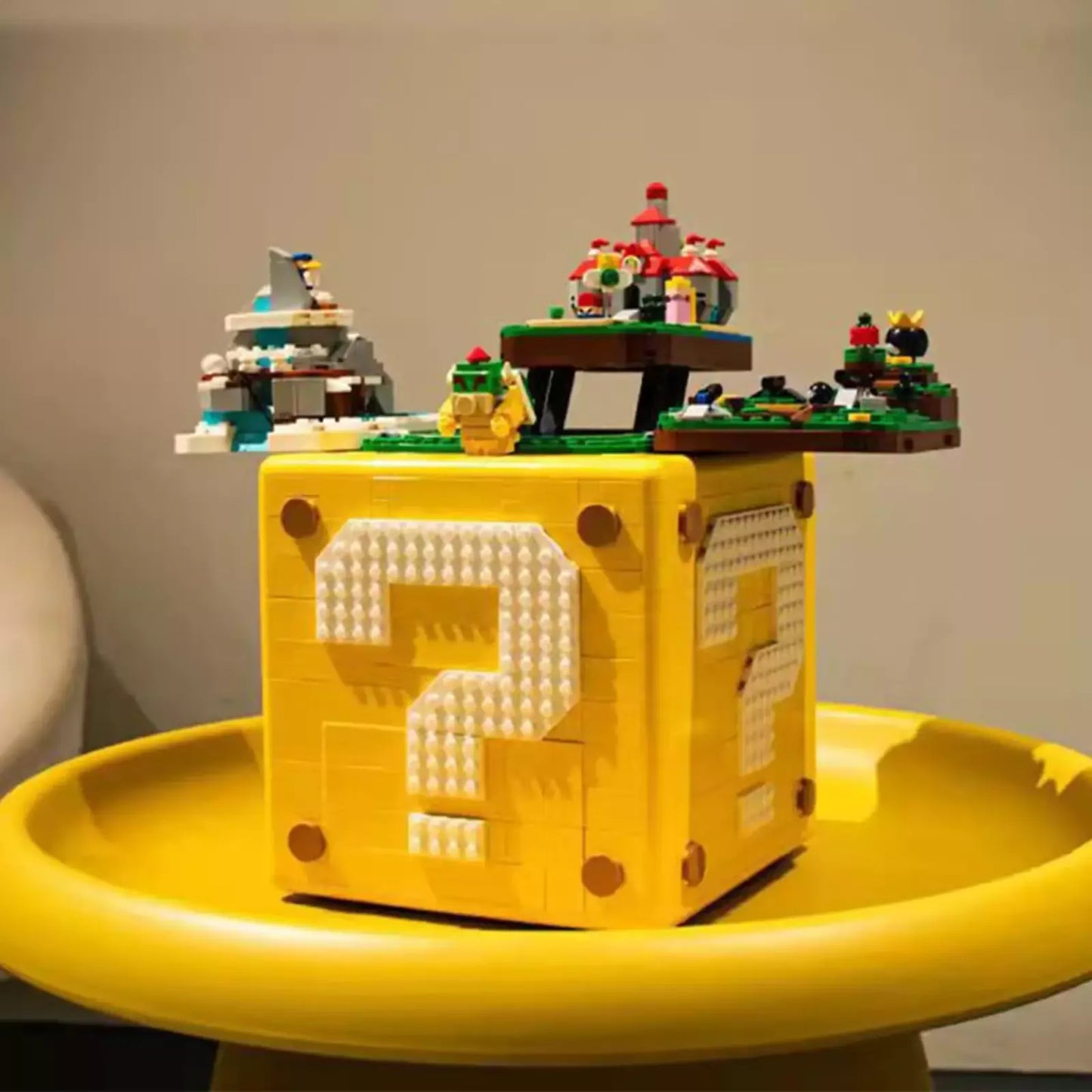 71395 Super Mario 64 Question Mark Block Building Blocks Super Mario 2064pcs