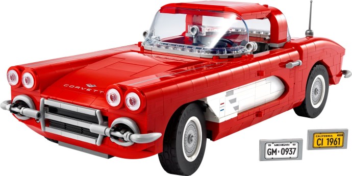 10321 MOC Corvette Building Blocks Icons 1210pcs
