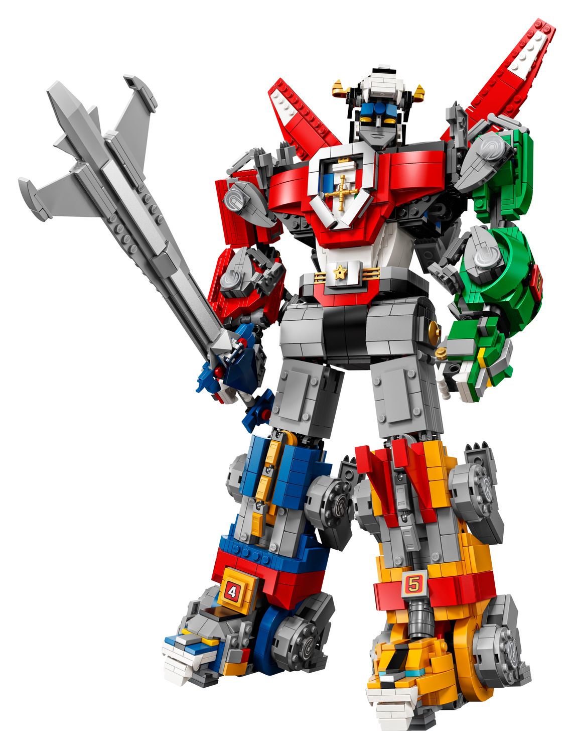 21311 MOC Voltron Building Blocks Ideas 2321pcs