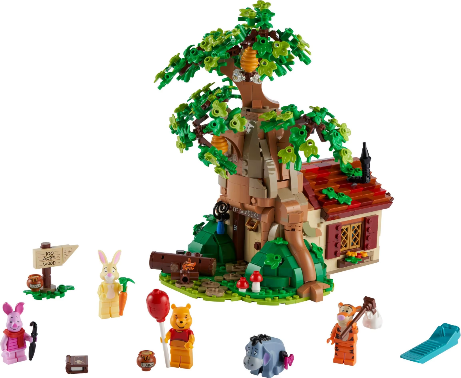 *NEW* 21326 MOC Winnie Treehouse w/ 5 Mini Figures Building Blocks 1265pcs IDEAS
