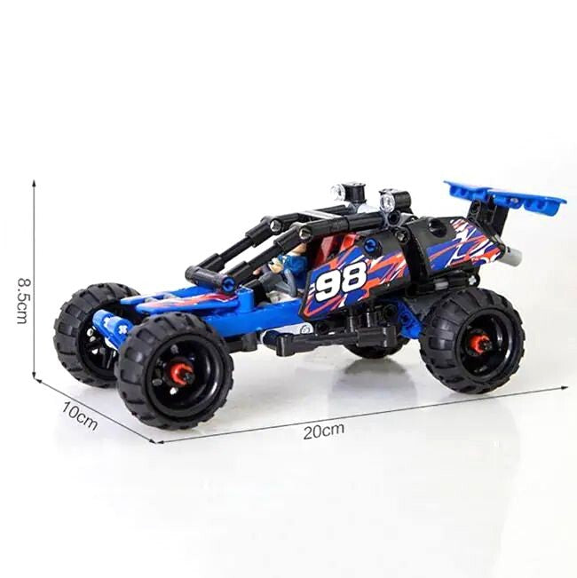 42010 MOC Off Roader Racer Building Blocks 160pcs with Pull Back Technic
