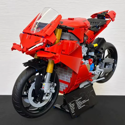 *New* 42202 Ducati Panigale V4 S Motorcycle Building Blocks MOC Technic 1604pcs