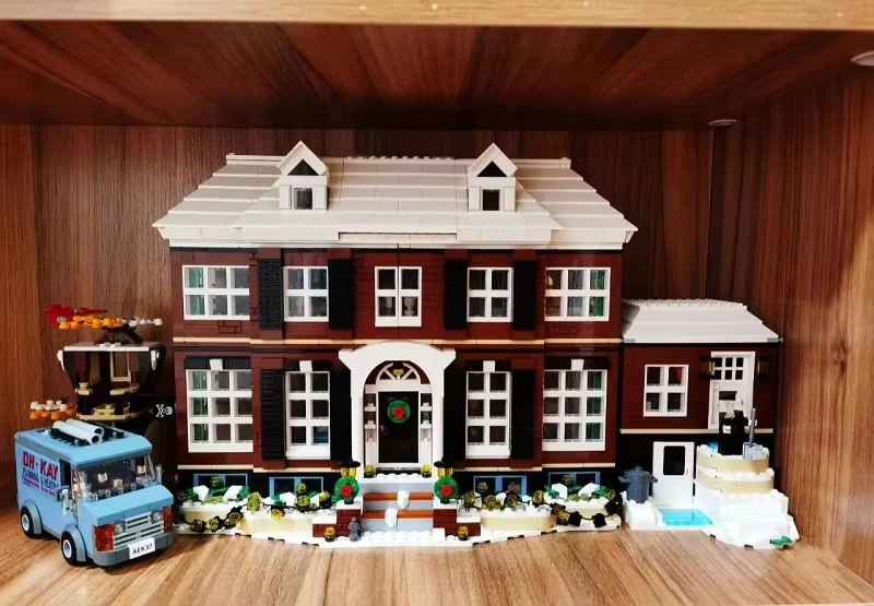 *NEW* MOC 21330 Home Alone with Figures Building Blocks IDEAS 3955pcs Christmas