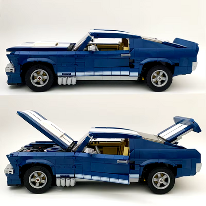 *NEW* MOC 10265 Ford Mustang Building Blocks Creator Expert 1471pcs