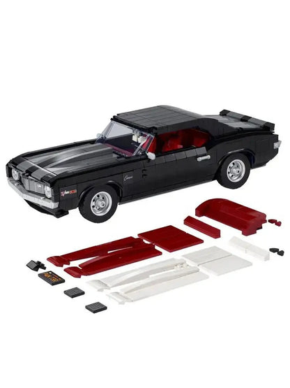 *NEW* 10304 MOC 1969 Chevrolet Camaro Z28 Building Blocks Icons 1456pcs