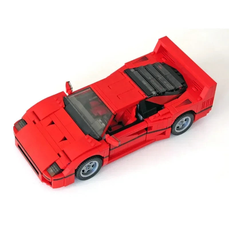 *New* MOC 10248 Ferrari F40 Building Blocks Creator Expert 1158pcs
