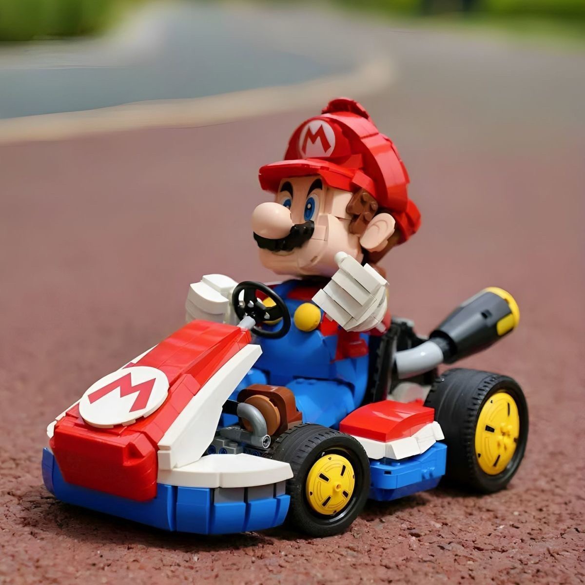 *NEW* 72037 MOC Mario Kart – Mario & Standard Kart Building Blocks 1972pcs