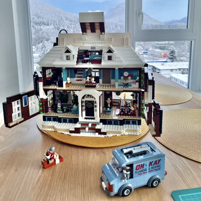 *NEW* MOC 21330 Home Alone with Figures Building Blocks IDEAS 3955pcs Christmas