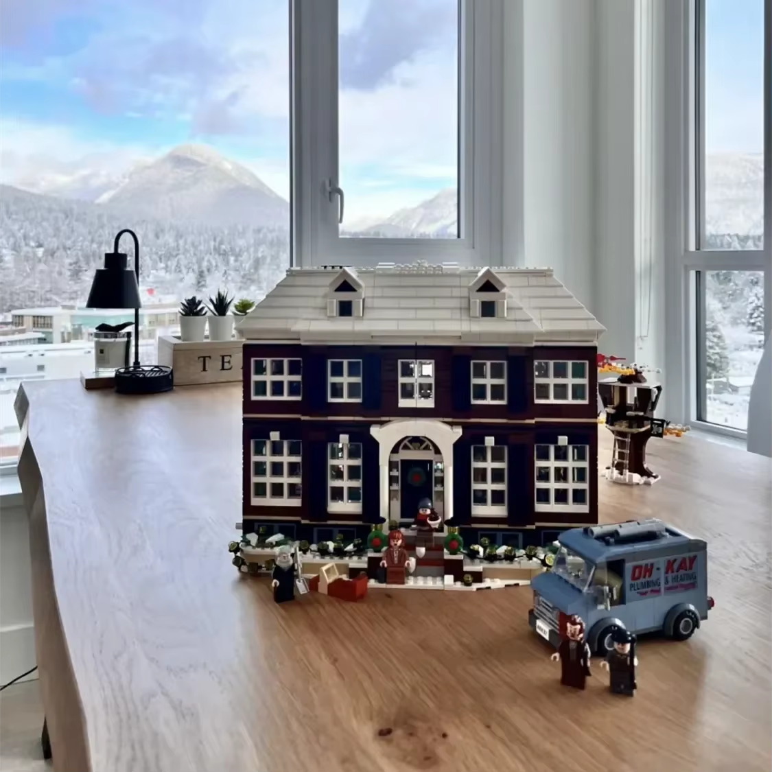 *NEW* MOC 21330 Home Alone with Figures Building Blocks IDEAS 3955pcs Christmas