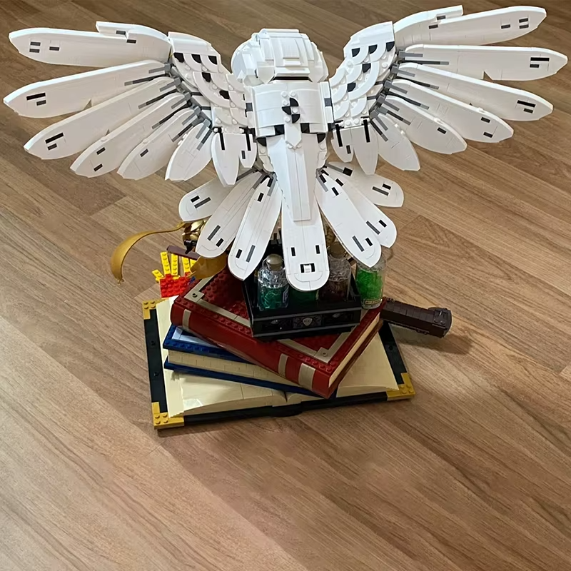 76391 MOC Hogwarts Icons Collectors Edition Building Blocks 3010pcs w/ 3 Figures