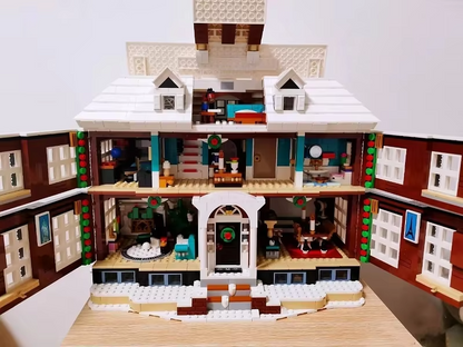 *NEW* MOC 21330 Home Alone with Figures Building Blocks IDEAS 3955pcs Christmas