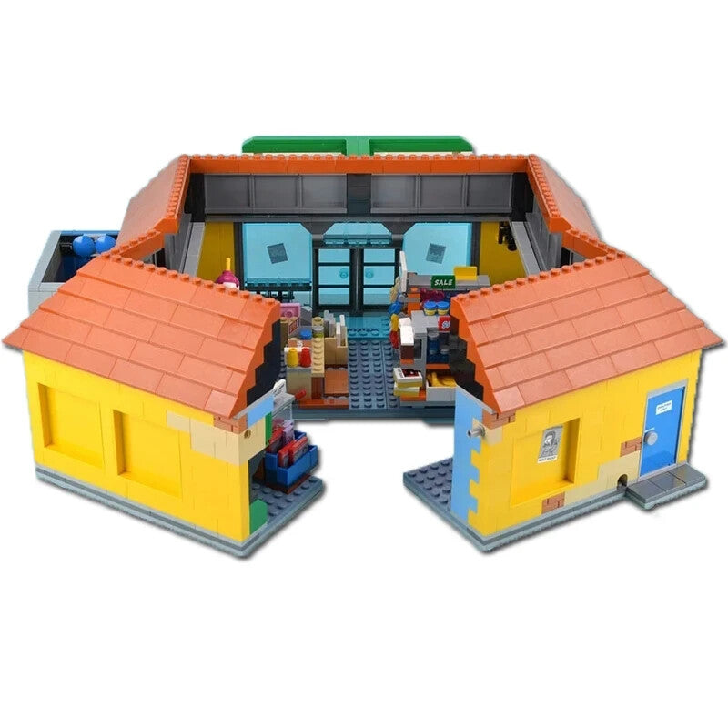 *NEW* MOC 71016 The Kwik-E-Mart Building Blocks with 6 Figures 2127pcs