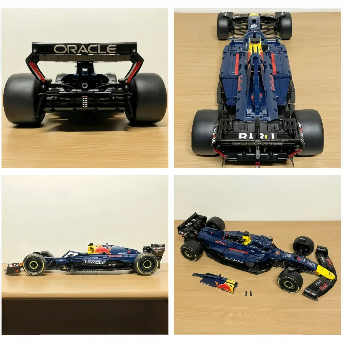 42206 MOC Oracle Red Bull Racing RB20 F1 Car Building Blocks 1639pcs Technic