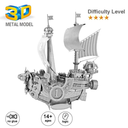 3D Metal Puzzles Jigsaw 4* Difficulty DIY Model Building Kits Toy for Adults