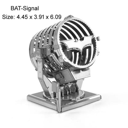 Batman 3D Metal Puzzles Jigsaw DIY Model Building Kits Toy for Adults