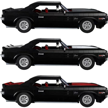 *NEW* 10304 MOC 1969 Chevrolet Camaro Z28 Building Blocks Icons 1456pcs