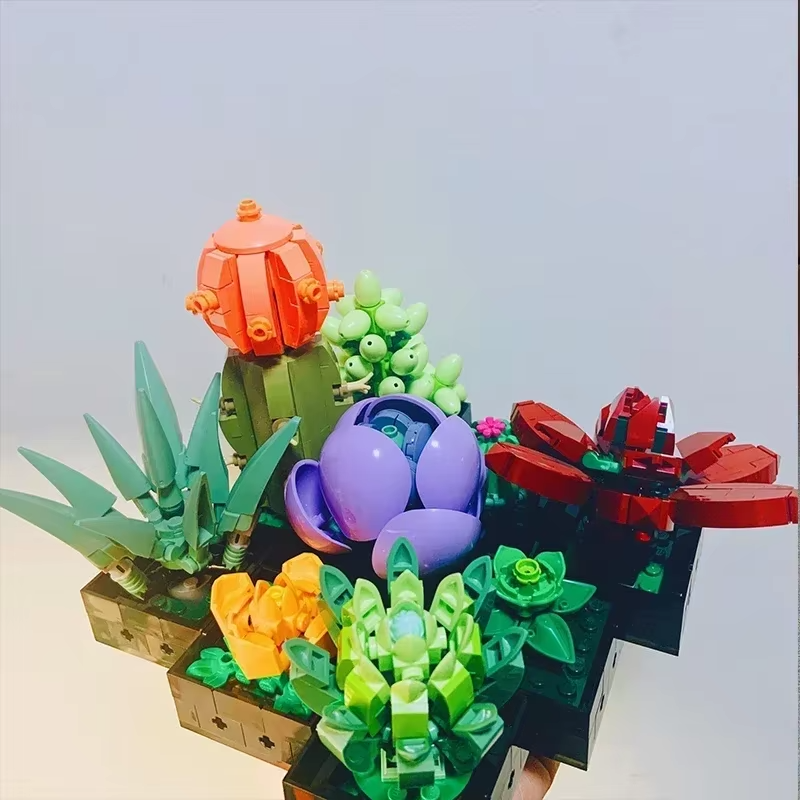 *NEW* 10309 MOC Succulents Building Blocks 771pcs Botanical Collection