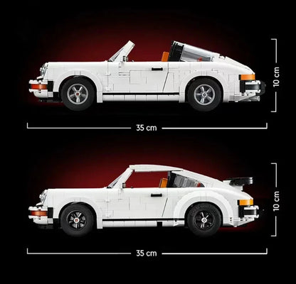 *NEW* MOC 10295 Porsche 911 Building Blocks ICONS 1458pcs