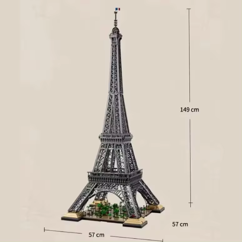 *NEW* MOC 10307 Eiffel Tower France Building Blocks ICONS 10001pcs