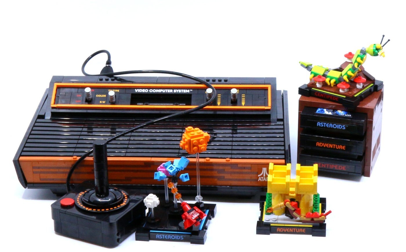 *NEW* 10306 MOC Atari 2600 Building Blocks Icons 2532pcs