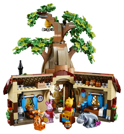 *NEW* 21326 MOC Winnie Treehouse w/ 5 Mini Figures Building Blocks 1265pcs IDEAS