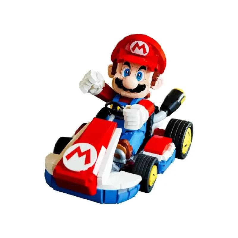 *NEW* 72037 MOC Mario Kart – Mario & Standard Kart Building Blocks 1972pcs