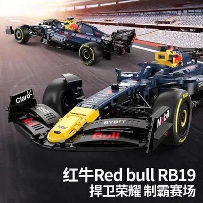 Boxed Red Bull F1 Oracle RB19 1:8 RASTAR 92410 Building Blocks Set 2509pcs