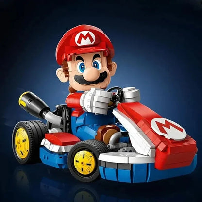*NEW* 72037 MOC Mario Kart – Mario & Standard Kart Building Blocks 1972pcs