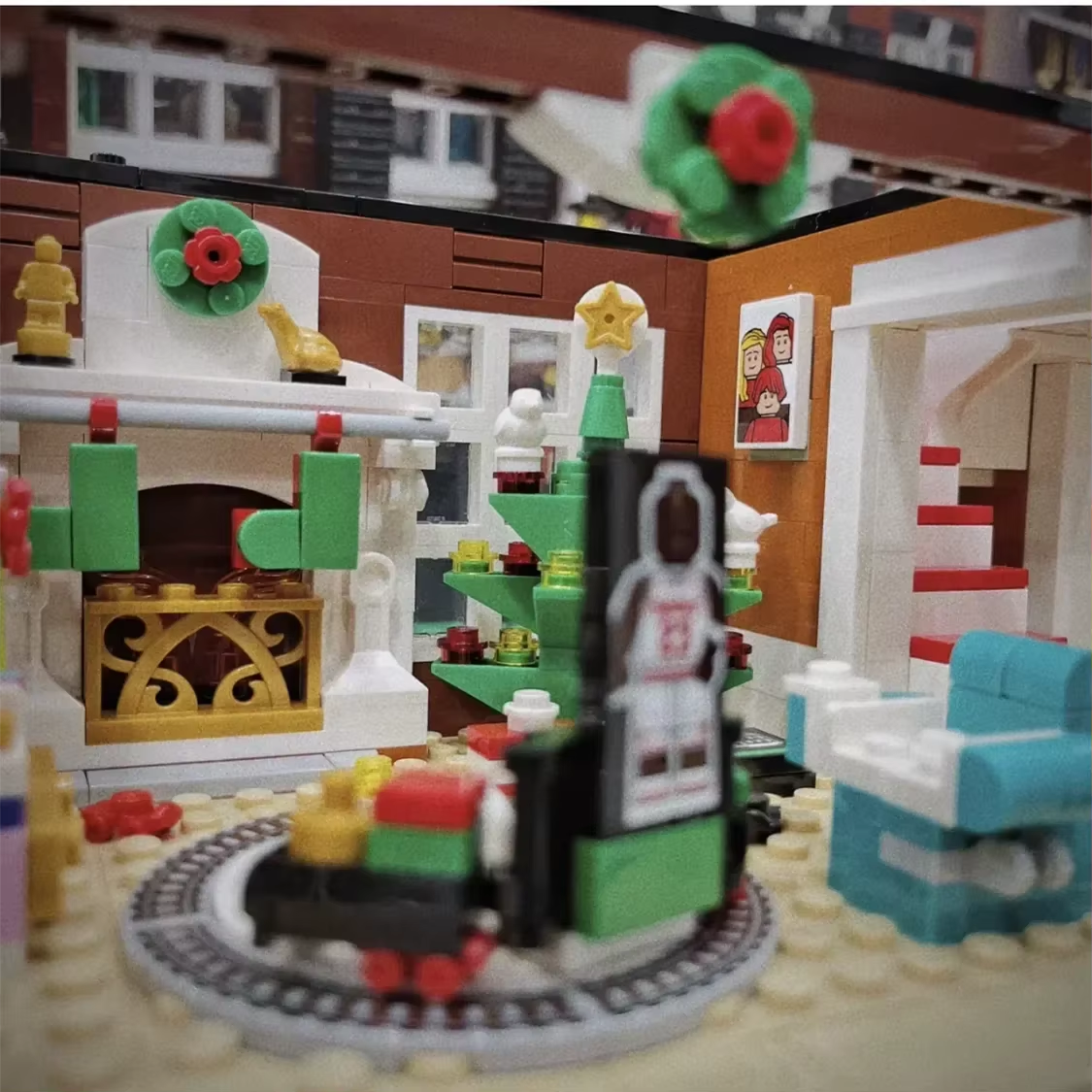 *NEW* MOC 21330 Home Alone with Figures Building Blocks IDEAS 3955pcs Christmas