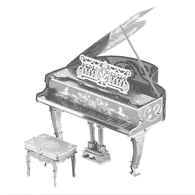 3D Metal Puzzles Jigsaw 4* Difficulty DIY Model Building Kits Toy for Adults