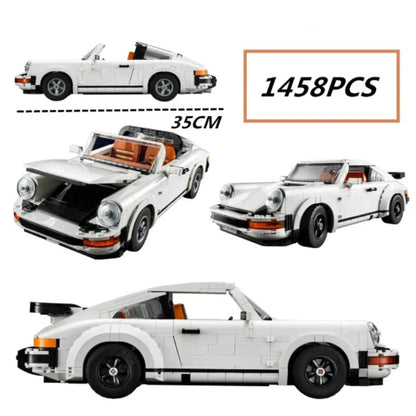 *NEW* MOC 10295 Porsche 911 Building Blocks ICONS 1458pcs