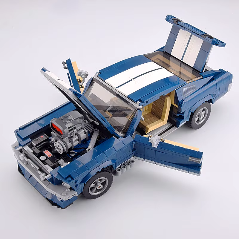 *NEW* MOC 10265 Ford Mustang Building Blocks Creator Expert 1471pcs