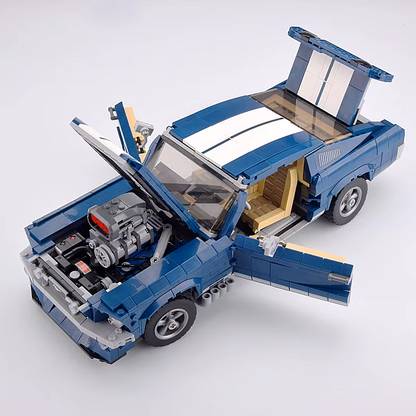 *NEW* MOC 10265 Ford Mustang Building Blocks Creator Expert 1471pcs