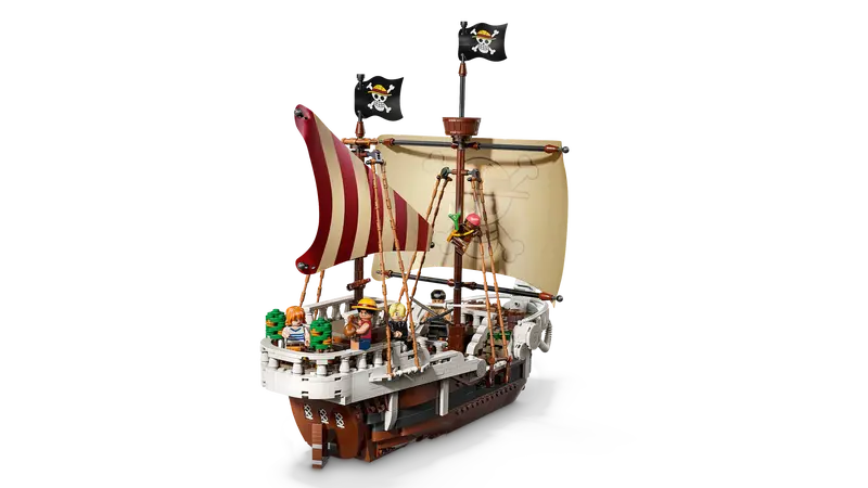 75639 MOC The Going Merry Pirate Ship Building Blocks One Piece 1376pcs