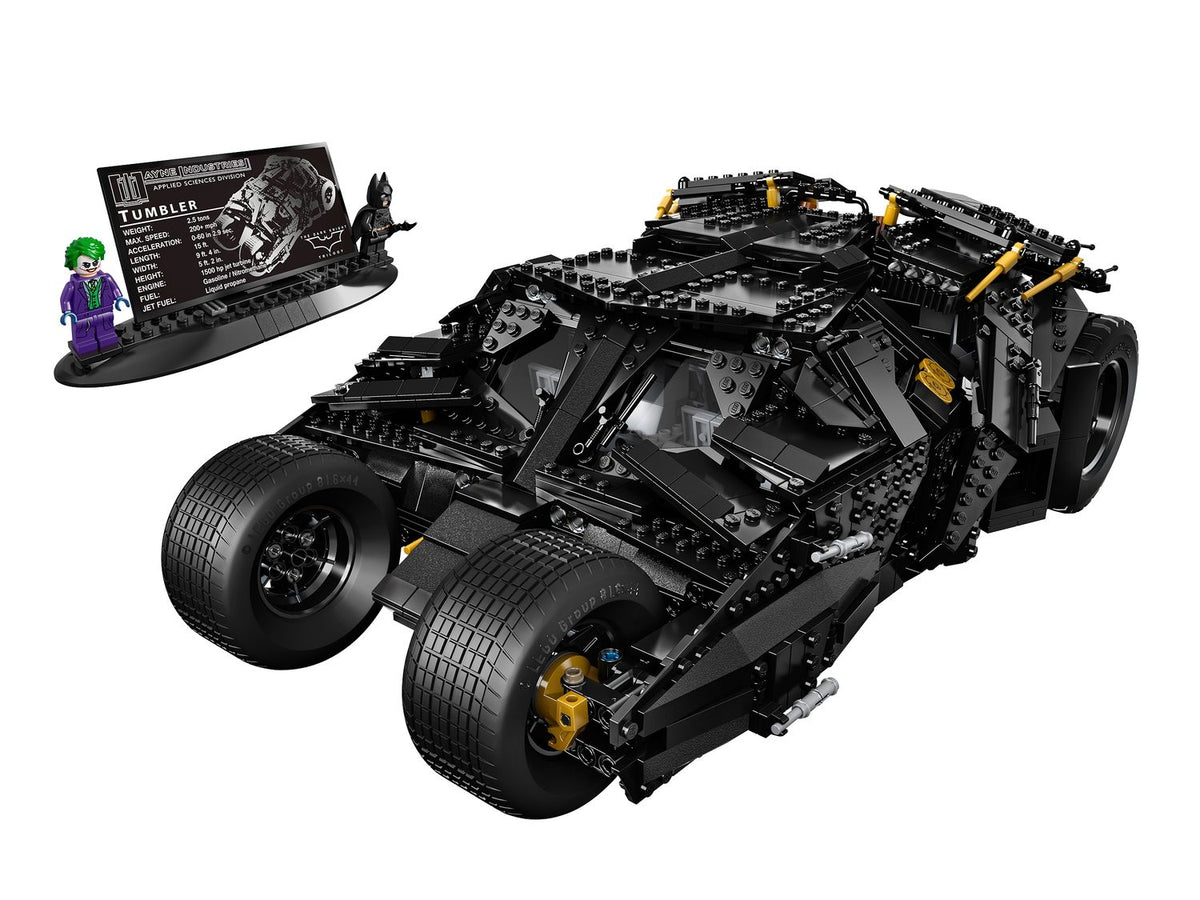 76023 MOC The Tumbler with 2 Mini Figures Building Blocks DC 1869pcs