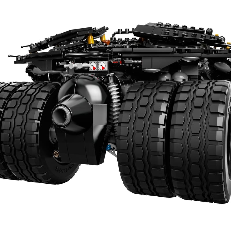 76023 MOC The Tumbler with 2 Mini Figures Building Blocks DC 1869pcs