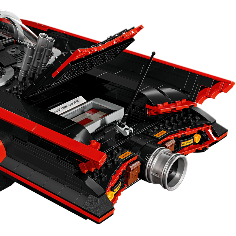 76328 MOC Batman: The Classic TV Series Batmobile Building Blocks 1822pcs