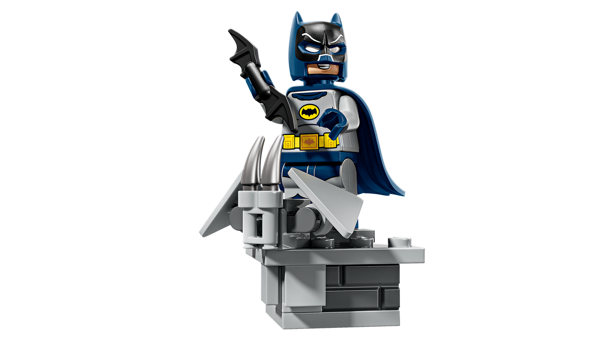 76328 MOC Batman: The Classic TV Series Batmobile Building Blocks 1822pcs