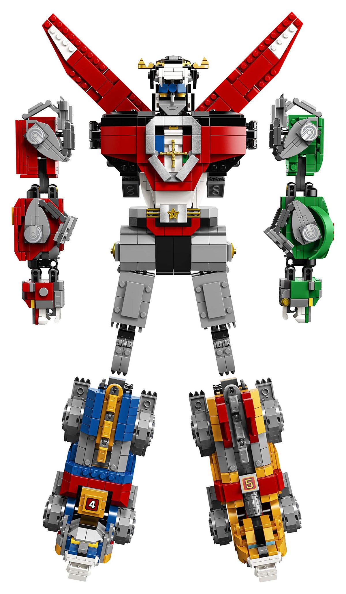 21311 MOC Voltron Building Blocks Ideas 2321pcs