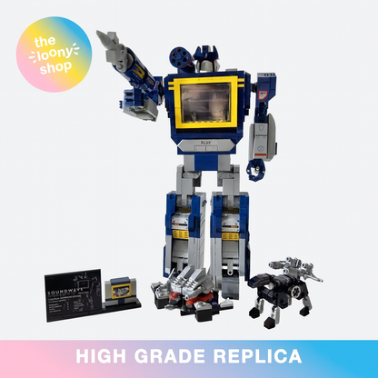 10358 MOC Transformers: Soundwave Building Blocks Icons 1505pcs