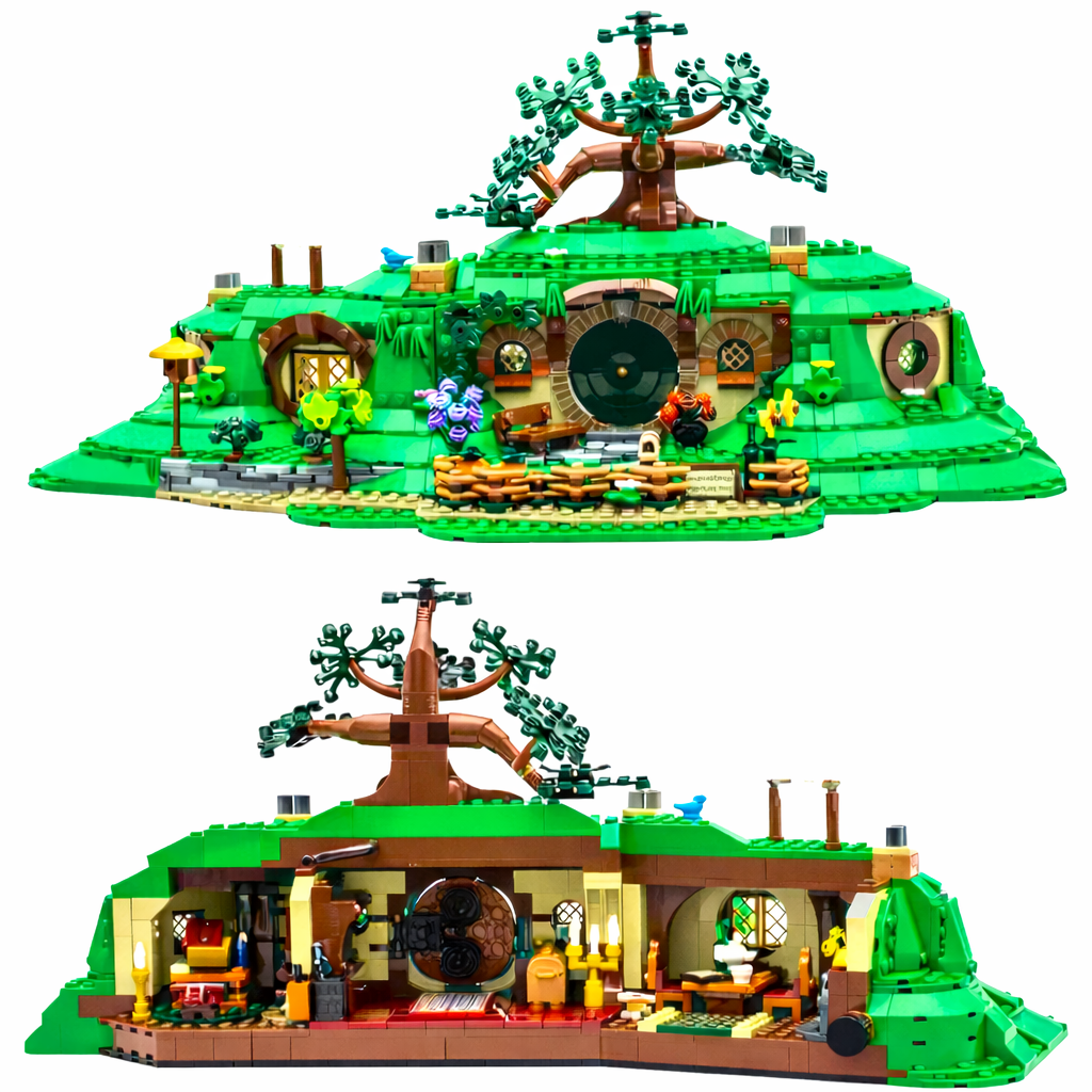 10354 MOC The Lord of the Rings: The Shire Building Blocks Icons 2017pcs