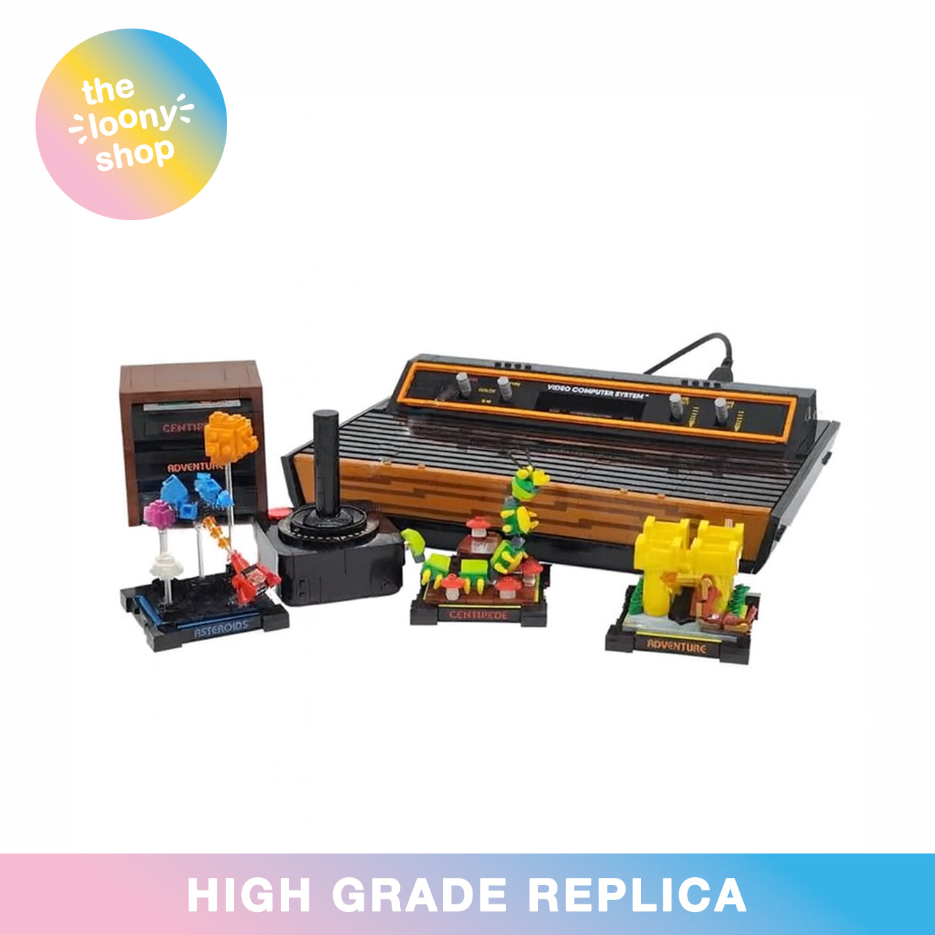 10306 MOC Atari 2600 Building Blocks Icons 2532pcs