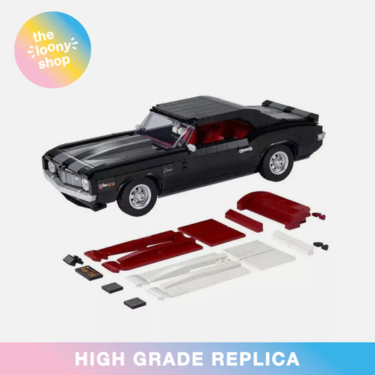 10304 MOC 1969 Chevrolet Camaro Z28 Building Blocks Icons 1456pcs