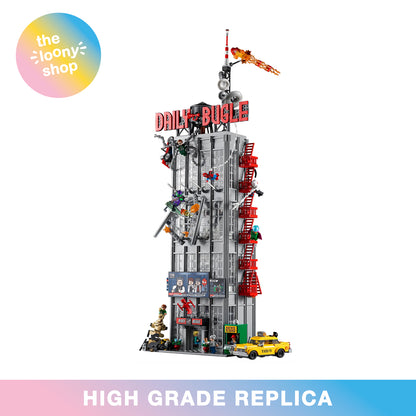 76178 MOC Daily Bugle Building Blocks with 25 Figures Spiderman 3789pcs